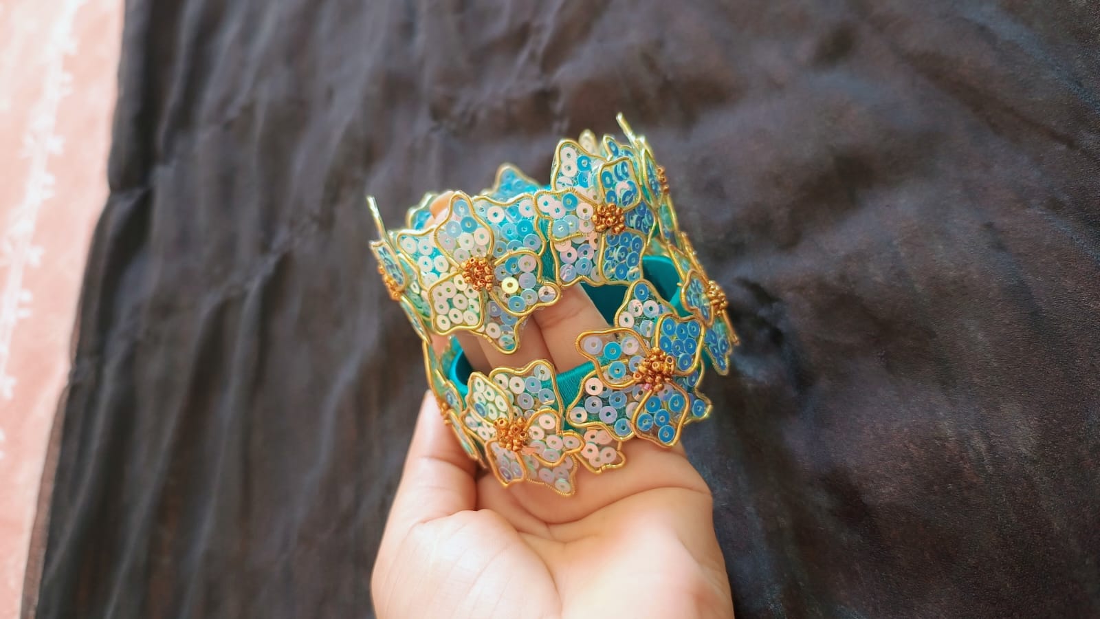 Silk Thread Sequence Bangles