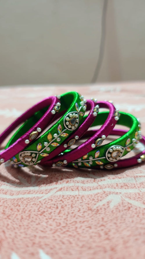 Silk Thread Bangles
